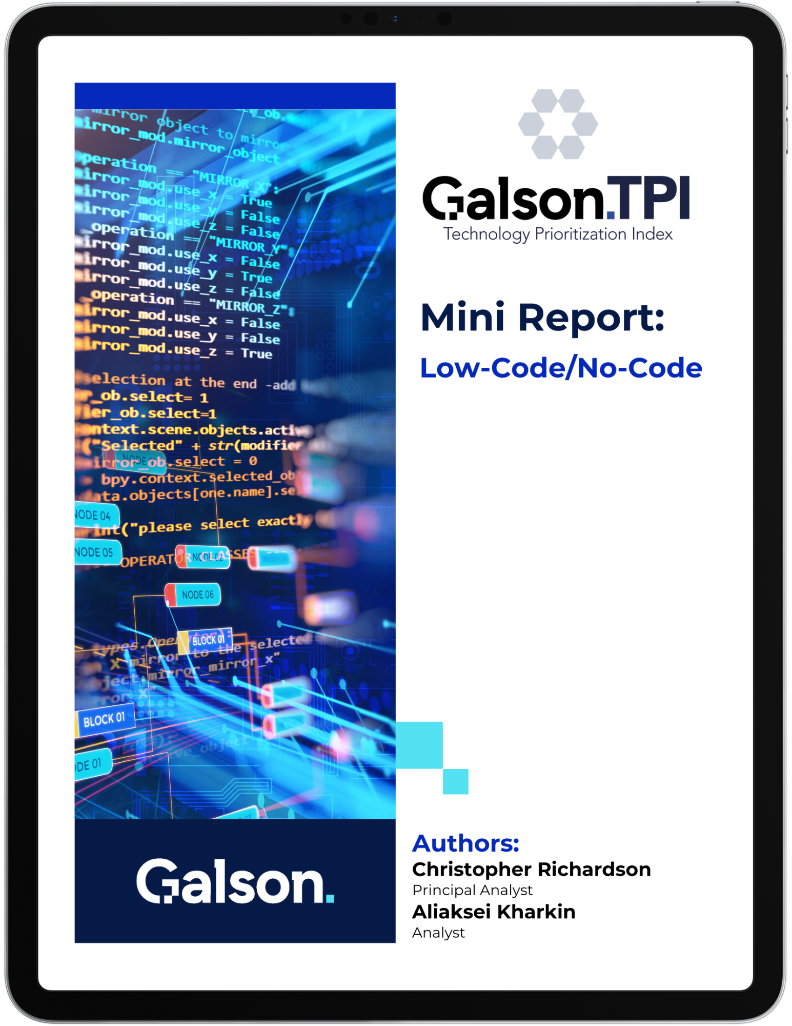Low Code No Code Mini Report Low Code No Code Mini Report